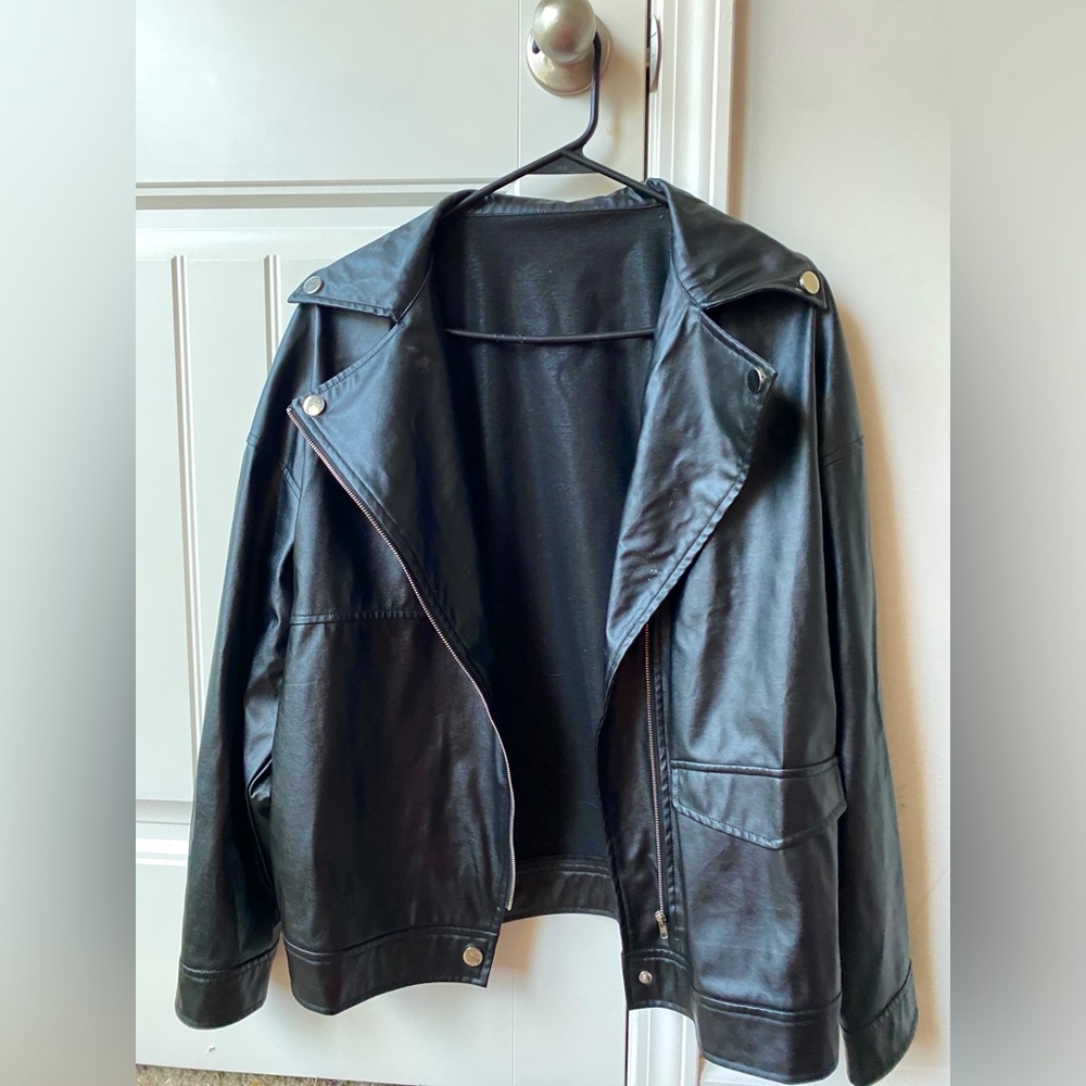 FAUX Leather Jacket